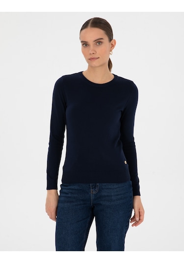 Pierre Cardin Kadın Lacivert Kazak /triko 50315758-vr033 Lacivert