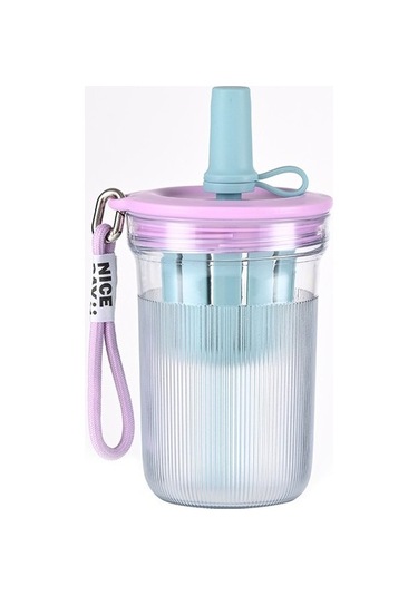 Saplı Öğrenci Sevimli Su Bardağı, Saman Fincanı, Çay Su Ayırma, Taşınabilir Kore Tarzı Içecek, Kahve Fincanı, 480ml I8atkw Diğer