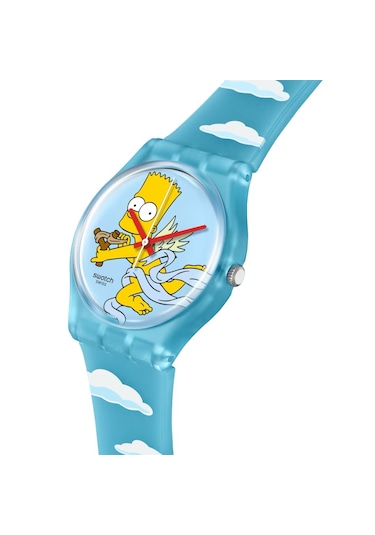 Swatch X Simpsons So28z115 Angel Bart Unisex Kol Saati