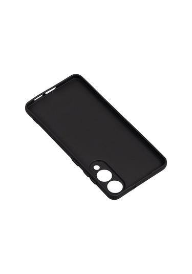 Samsung Galaxy Uyumlu S25 Edge Kılıf Zore Biye Silikon Siyah