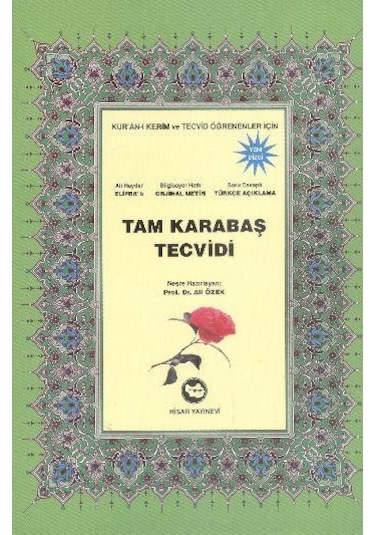 Tam Karabaş Tecvidi - Ali Haydar - Hisar Yayınevi
