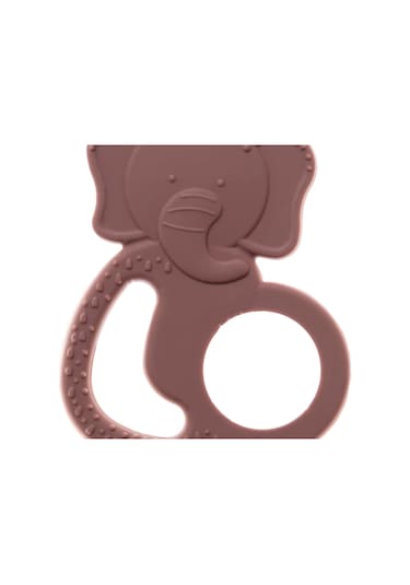 Babyjem Silikon Fil Dişlik 808 Mocca Mocca Çok Renkli