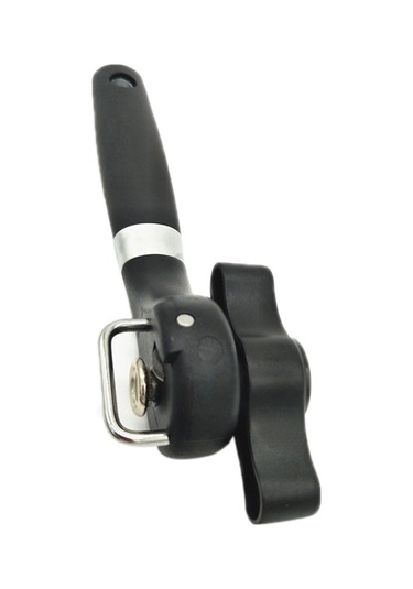 Tek Saplı Profesyonel Ergonomik Manuel Yan Kesim Konserve Açacağı Şişe Açacağı Siyah Diğer