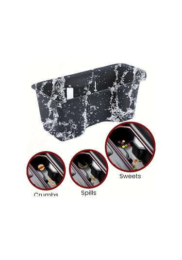 Xuweiwei Black Grand Model Merkezi Kontrol Bardak Tutucu Koruyucu Kapağı Modifikasyon Aksesuarları Uygun