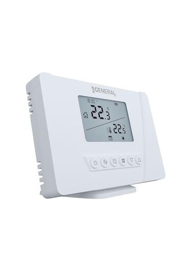 General Aruna 300S RF Kablosuz Oda Termostatı Beyaz