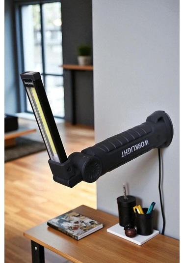 Parlaklığı Ayarlanabilir 3 Modlu Şarjlı Masa Lambası Beyaz