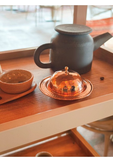 Modabakir Kahve Yanı Sunumluk Lokumluk Bakır 1000235