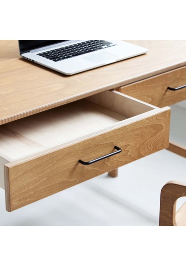 Woodesk Mistral Ahşap Çalışma Masası 120x65 Tik Renk Cpt4633-120