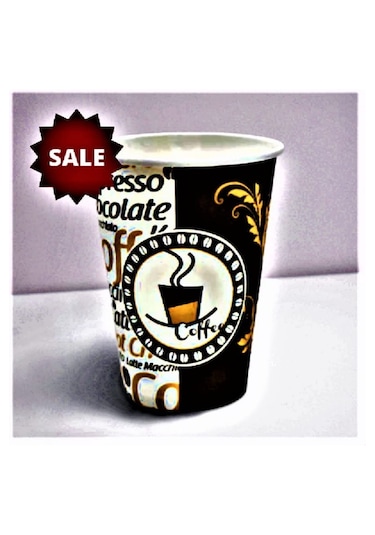 12 oz Latte Frappe Karton Kahve Bardak 300 ml 200 Adet