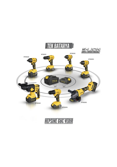 Rtrmax RTS5004 Smart-Lion 20V Akü Yedek Batarya 4.0 Ah