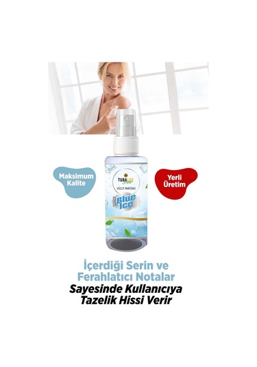 Tubalife Blue Ice Unisex Vücut Spreyi 100 ML