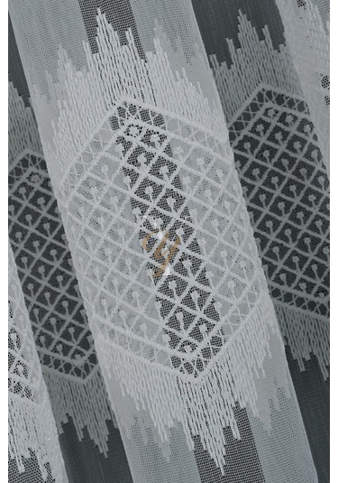 12p9480 Tül Perde V-fikse Ekru