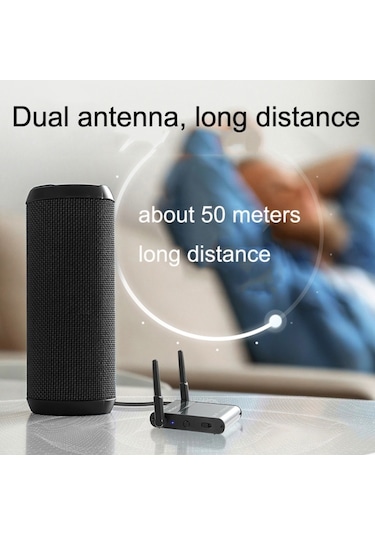 Sones X600 Csr Kayıpsız Bluetooth Alıcısı Aux Ses Bluetooth Adaptörü Hıfı5.0 Araç Ses Adaptörü