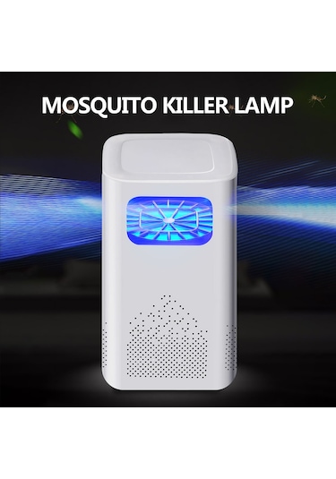 Qingmipy "usb Güçlü Uv Led Sivrisinek Öldürücü Lamba - 100m² Etkili, Sessiz Ve Güvenli"