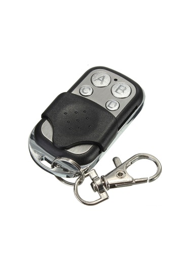 Moveevo Ak12 433mhz Akıllı Kablosuz Kopyalama Kumandası - 4 Tuşlu, 50-100m Mesafe, Elektrikli Pencereler/kapılar İçin, 12v Pil Dahil