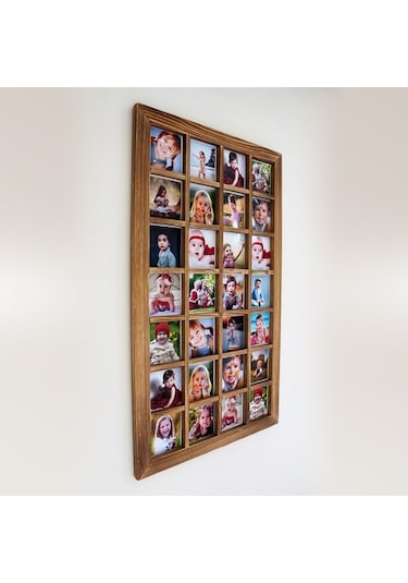 Ahşap Çerçeve Fotoğraf Çerçevesi Kolaj Çerçeve