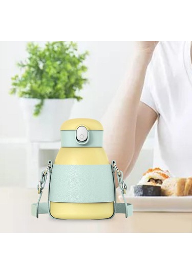 Suntek Spor Yetişkin Çocuklar Için Pipetli Vakum Yalıtım Sarı