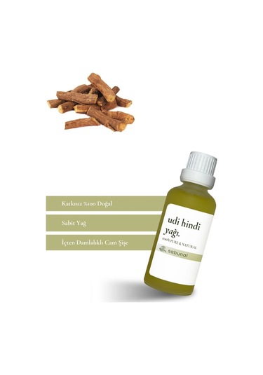 Sabunal Udi Hindi Yağı 50 ML - Bitkisel Bakım Yağı