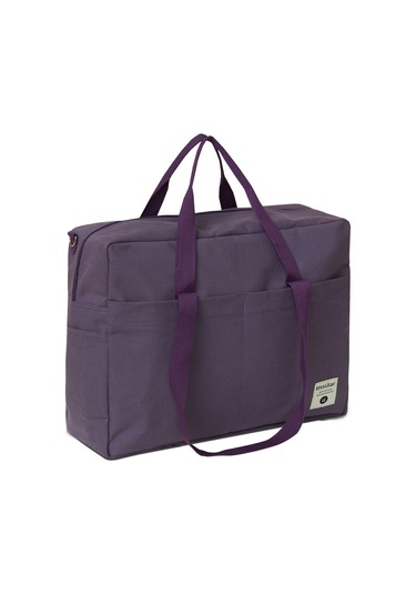 Reedark İnsular Ma1011 Hafif Ve Taşınabilir Çok Fonksiyonlu Bebek Çantası, 12 Cep Ve İç Bölmeli Tasarım Mor