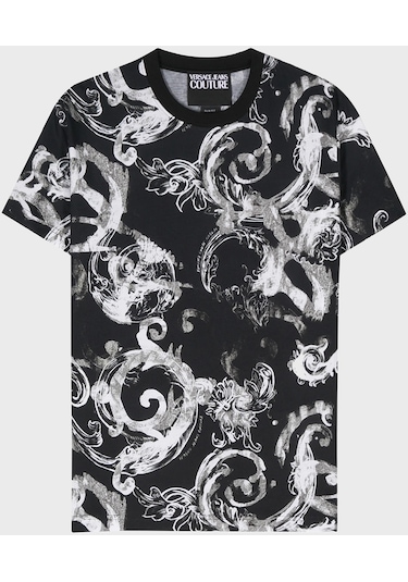 Versace Jeans Couture Erkek T Shirt 76gah6s0 Js287 899 Siyah Versace Jeans Couture Erkek T Shirt 76gah6s0 Js287 899 Siyah
