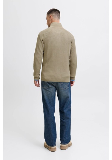 Jack & Jones Erkek Kazak 12278919 Bej Bej