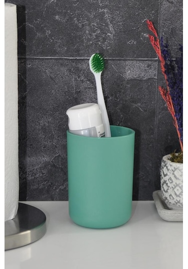 Diş Fırçalık Ve Macunluk Yeşil Diğer