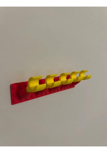 Lego Temalı Anahtarlık Askısı