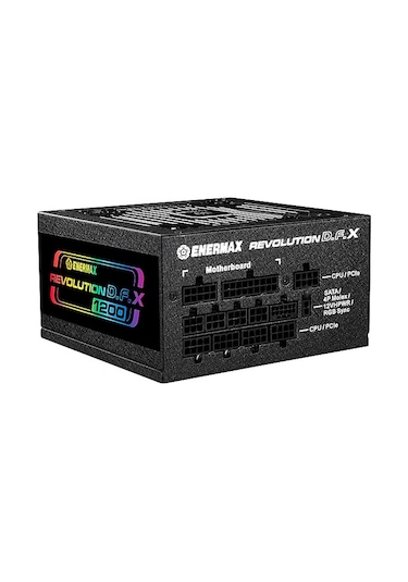 Enermax Revolution D.F.X 1200 W 80+ Gold Full Modüler 120 MM Fan ARGB Güç Kaynağı