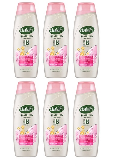 Dalan Şampuan Zeytinyağlı Güçlü Ve Parlak 450 Ml X 6 Adet