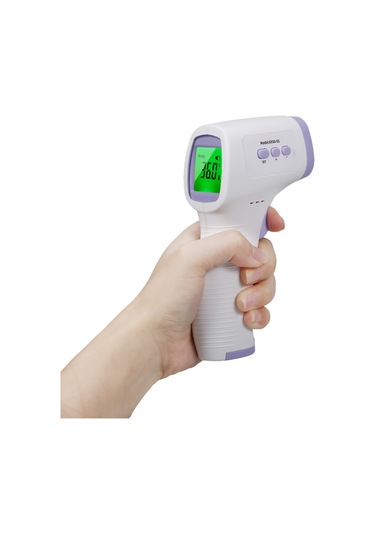 Springsun Anında Ölçüm Yapan Kızılötesi Alın Termometresi - 32 Hafızalı, Hassas Ve Hijyenik 110 Karakter