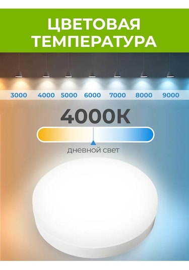 Leek Gx53 Led Ampuller 8w 4000k 4 Adet 345921288