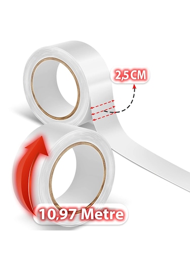 Walker Tape Signature Protez Saç Bandı 1x12 Yds 2.5 Cm X 10.97m