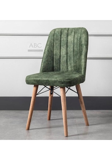Yonga Concept Karegold Sandalye 6 Adet Yeşil