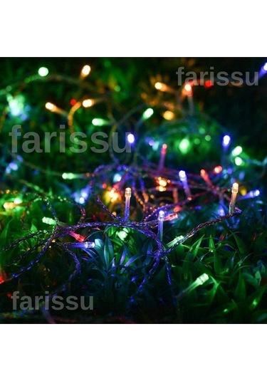 Alaska 10 Metre Rgb Led Peri Işıkları - 100 Led - 8 Fonksiyonlu İç/dış Mekan Renkli