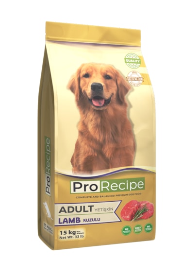 Pro Recipe Kuzu Etli Yetişkin Köpek Maması 15 KG