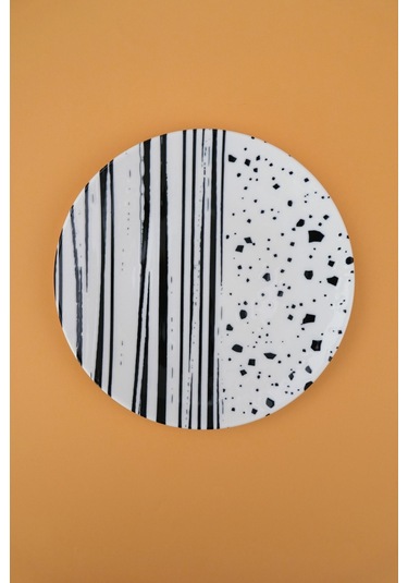 Tabak Evi Porselen Sidereal Kahvaltı Ve İkram Takımı 6 Kişilik 14 Parça Çok Renkli