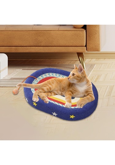 Homyl Kedi Tırmalama Yatağı Yavru Uyku Yuvası Büyük Kediler