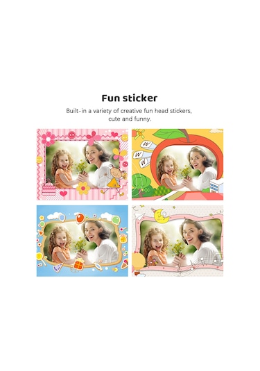 Vkemall Mavi Çocuklar Dijital Kamerası - 12mp 1080p, Ön Arka Çift Kamer, 2.0" Ips Ekran, Otomatik Odak,  İçin Dahili Pil