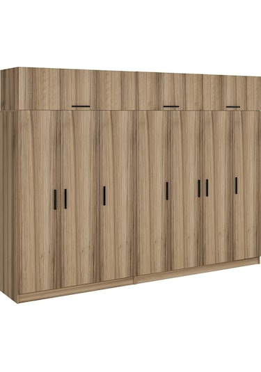 Minar Kale 7 Kapaklı 4 Ç Dolap Ve Yüklük Dore 235cm