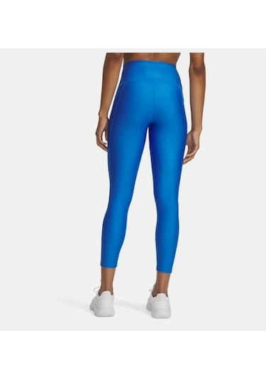 Under Armour Tech Yüksek Bel Bilekte Kadın Tayt 1365335-402 Mavi
