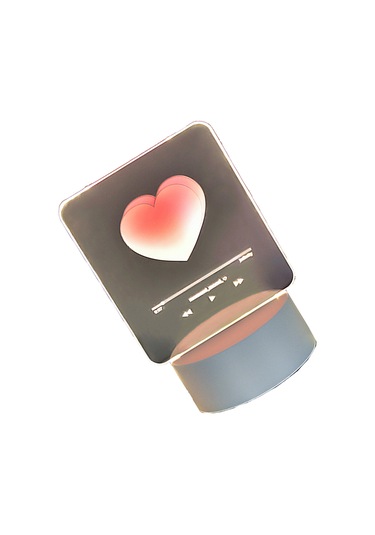 Shineyee 3d Led Gece Lambası, Yumuşak Işık, Dekoratif Tasarım, Enerji Tasarruflu, Ev Odaları İçin Multifonksiyonel Aydınlatma Diğer