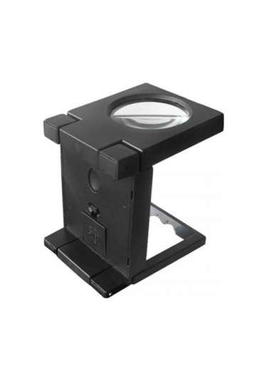 -katlanır Plastık,led Işıklı Test Cıhazı Büyüteç 2.5x90mm