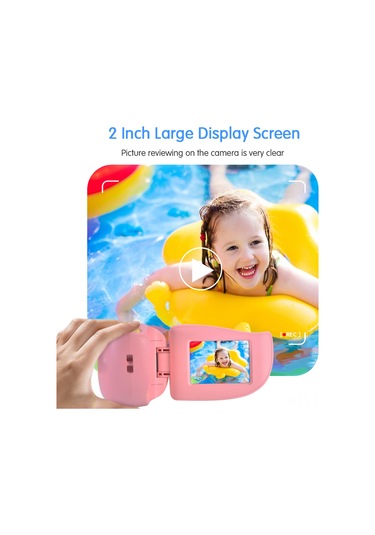 Ximistore9 Mavi Çocuk El Tipi Dv Kamera - 720p Video, 2000w Piksel, Otomatik Işık Ayarlı, 32gb Ekstra Bellek Desteği Mavi