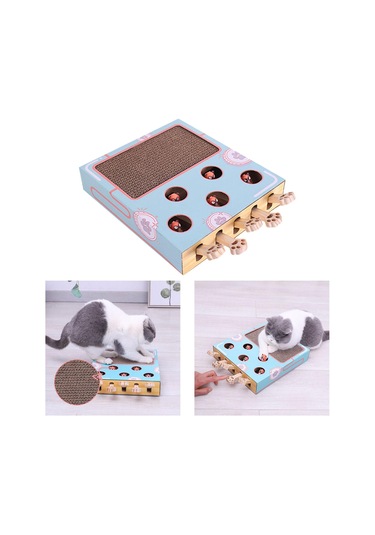 Homyl Çok Fonksiyonlu Yaratıcı Kedi Tırmalama Tahtası