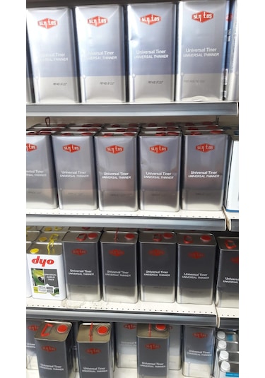 Sintaş Unıversal Akrilik Tiner 1 Lt Ve 3 Lt