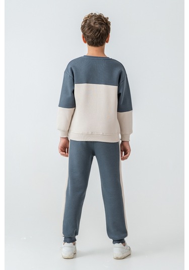 Erkek Çocuk Brooklyn Skat Clup Baskılı 3 İplik Kalın Kışlık Eşofman Takımı Ak4228 Indigo Erkek Çocuk Brooklyn Skat Clup Baskılı 3 İplik Kalın Kışlık Eşofman Takımı Ak4228 Indigo