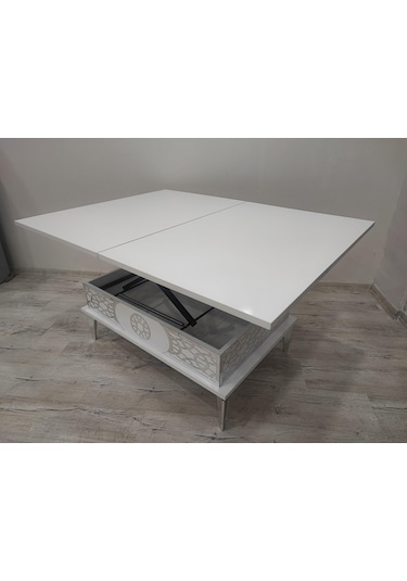 Aras 5 Kademeli Akıllı Sihirli Orta Sehpa 60x90 Gri