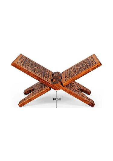 Yakmalı Ahşap Rahle Mini Boy 35 Cm