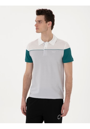 Pierre Cardin Erkek Açık Gri Tişört 50302642-vr001 Açik Gri Açık Gri