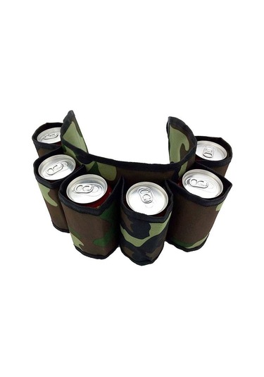 Siyah Tırmanma Kamp Yürüyüş Kılıf Taşınabilir Şişe Bel Bira Kemer Çantası Kullanışlı Şarap Şişeleri İçecek Kutusu Tutucu Asılı Organizatör Siyah